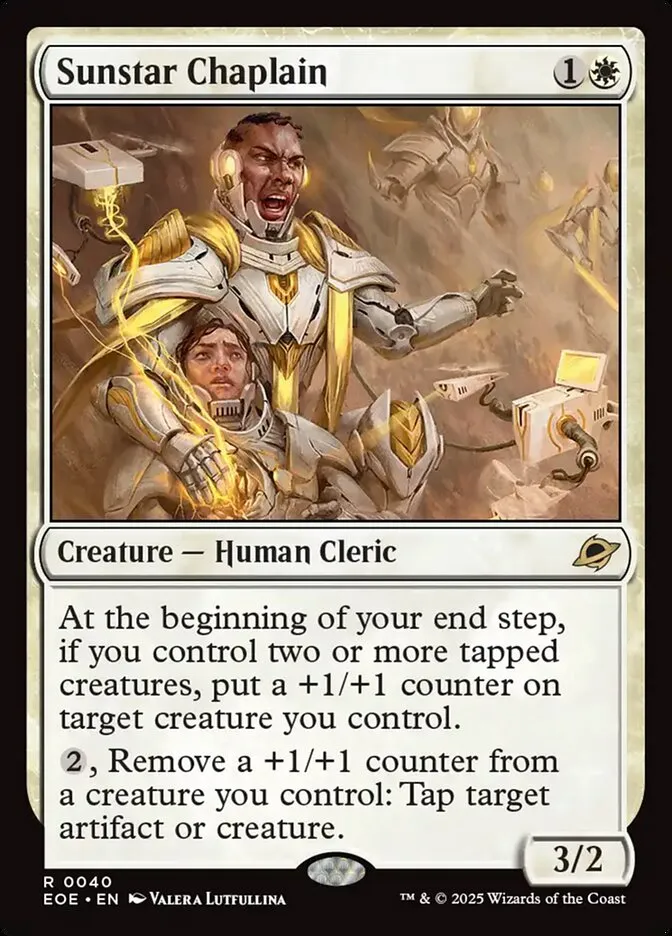 Sunstar Chaplain Front Face