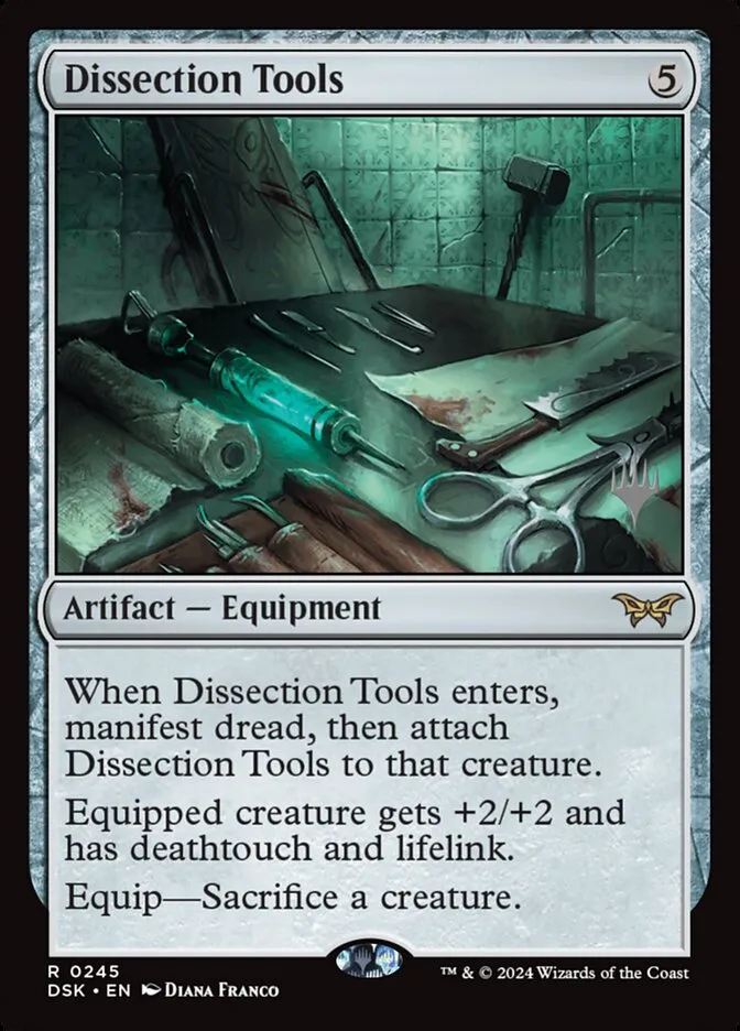 Dissection Tools Front Face
