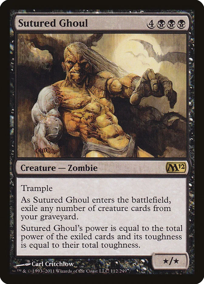Sutured Ghoul Front Face