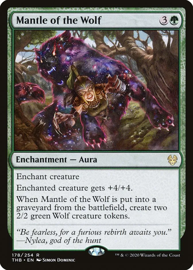 Mantle of the Wolf Front Face