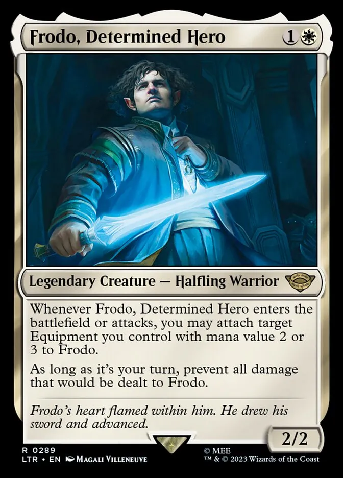 Frodo, Determined Hero Front Face