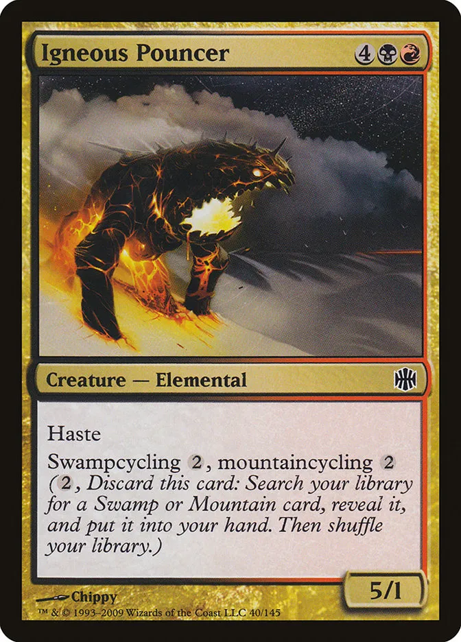 Igneous Pouncer Front Face