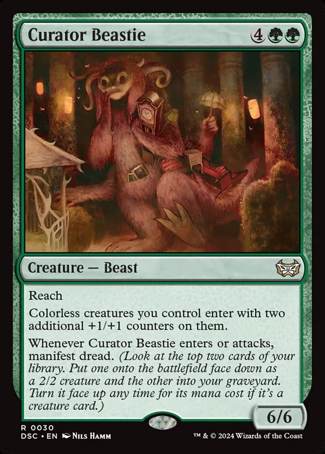 Curator Beastie Front Face