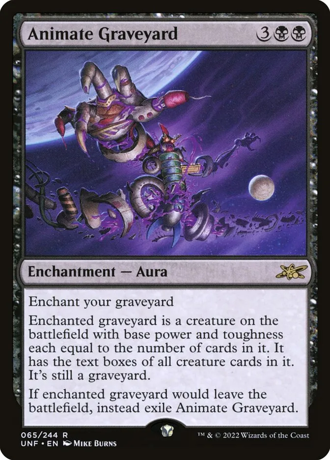 Animate Graveyard Front Face