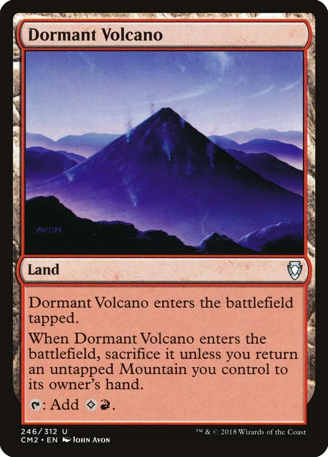 Dormant Volcano Front Face