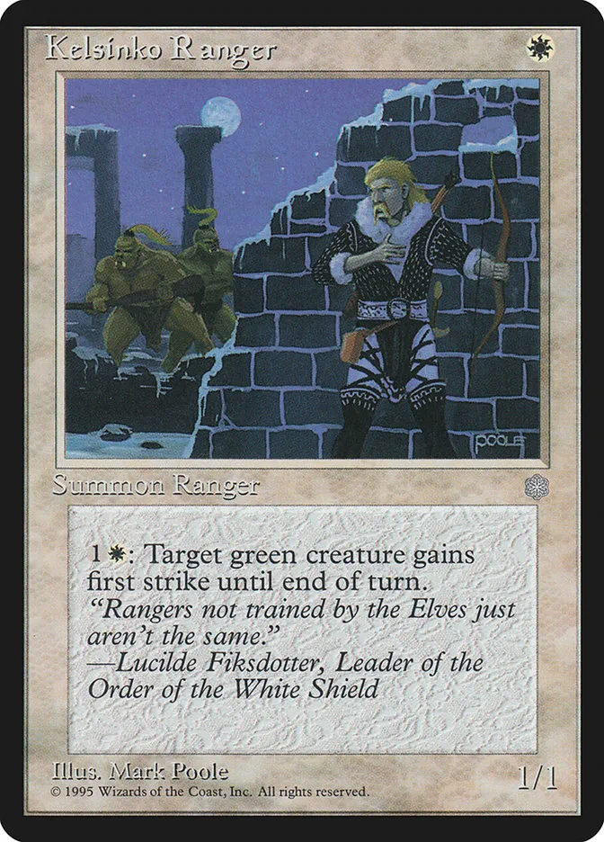 Kelsinko Ranger Front Face