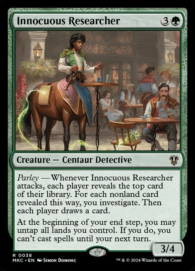 Innocuous Researcher Front Face