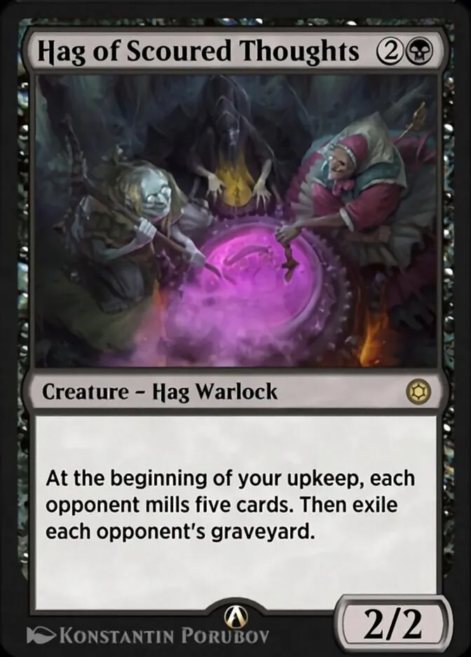 Hag of Scoured Thoughts Front Face