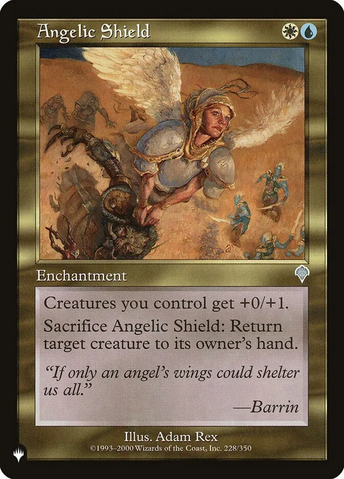 Angelic Shield Front Face