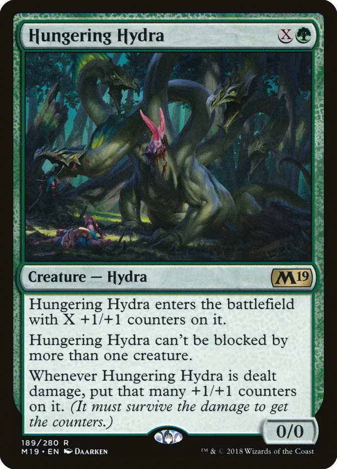 Hungering Hydra Front Face