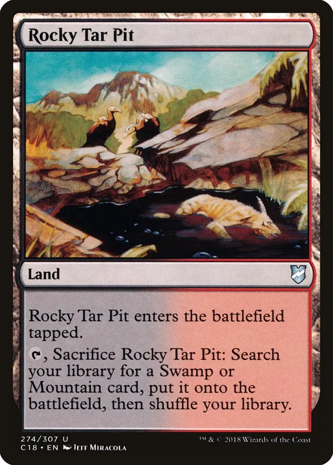 Rocky Tar Pit Front Face