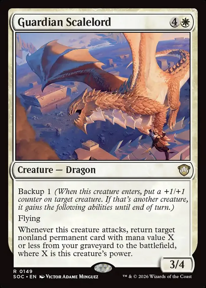 Guardian Scalelord Front Face
