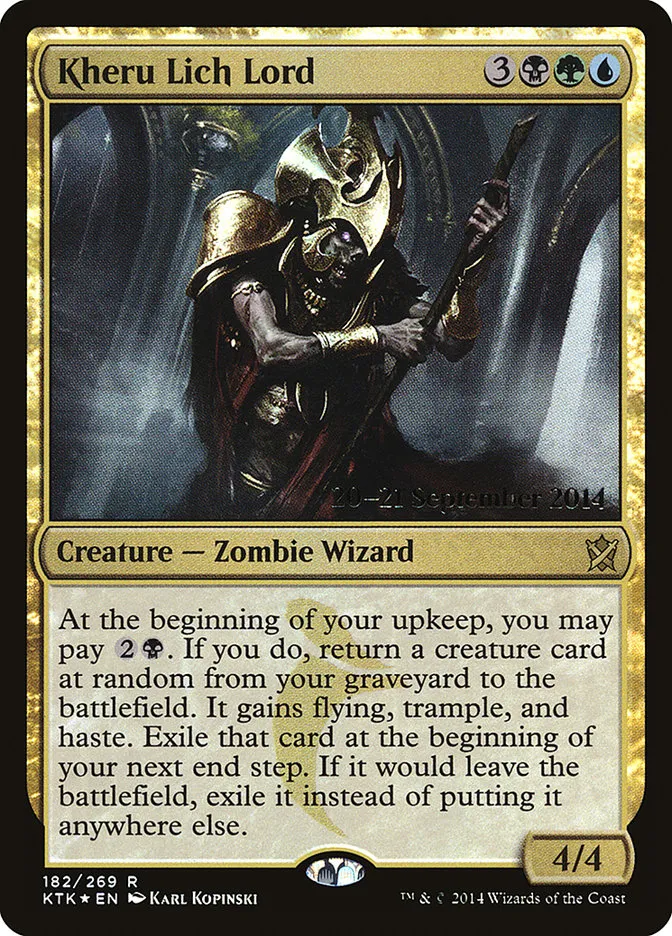 Kheru Lich Lord Front Face