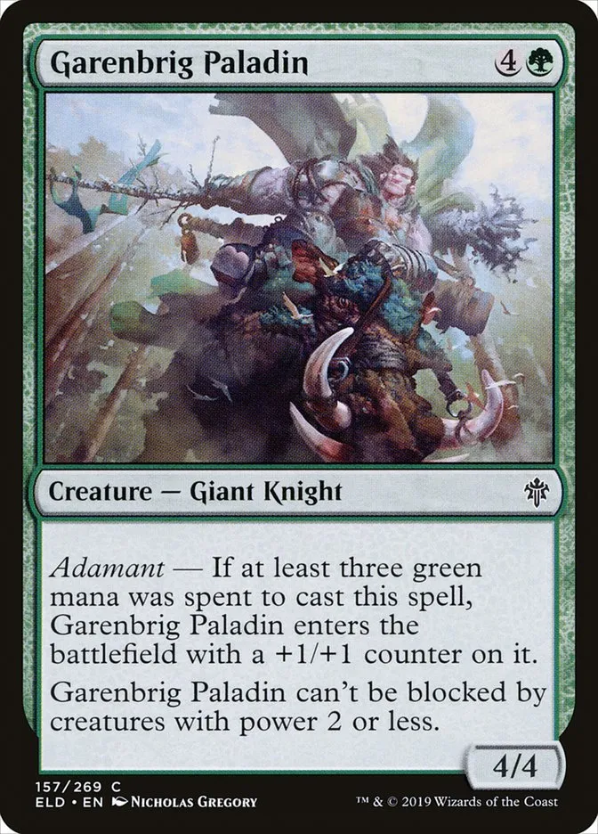 Garenbrig Paladin Front Face