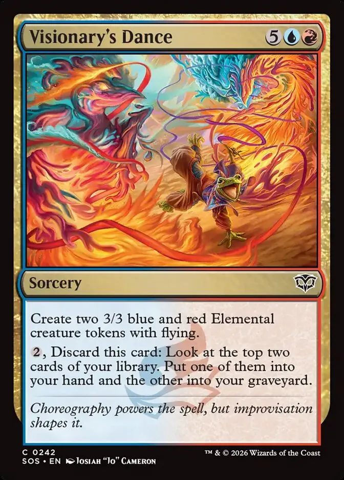 Visionary's Dance Front Face