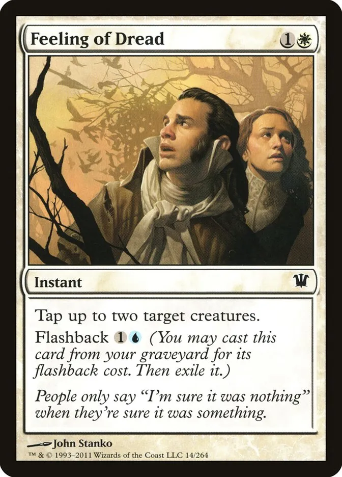 Feeling of Dread Front Face