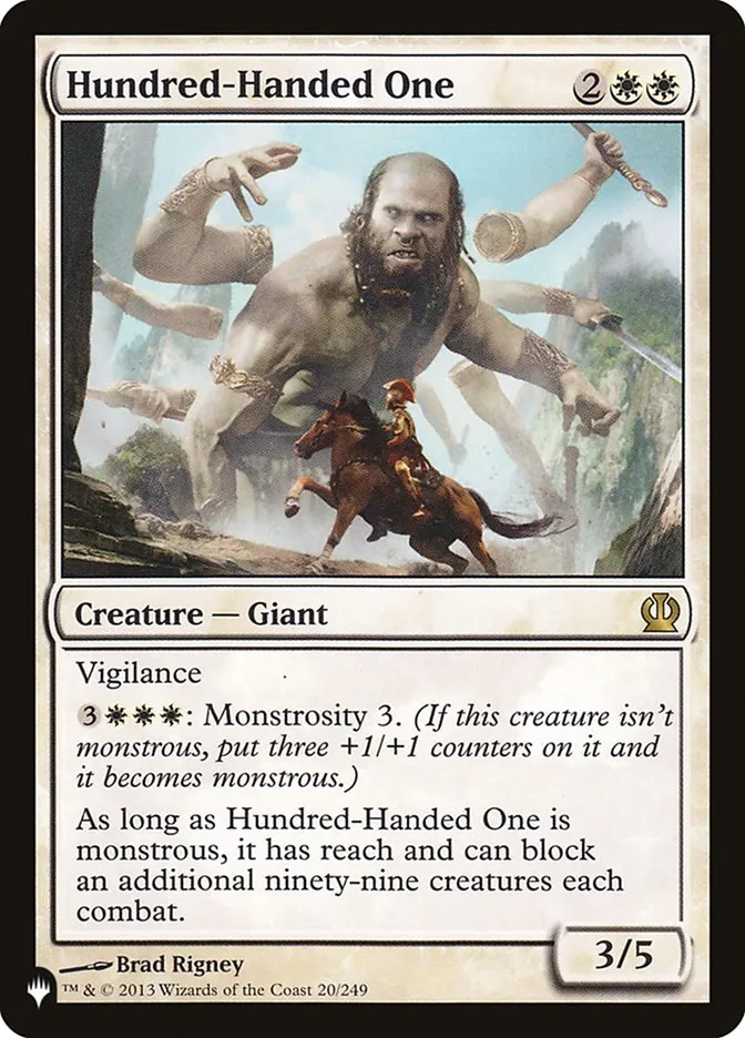 Hundred-Handed One Front Face