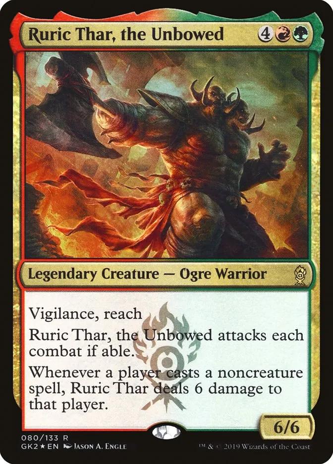 Ruric Thar, the Unbowed Front Face