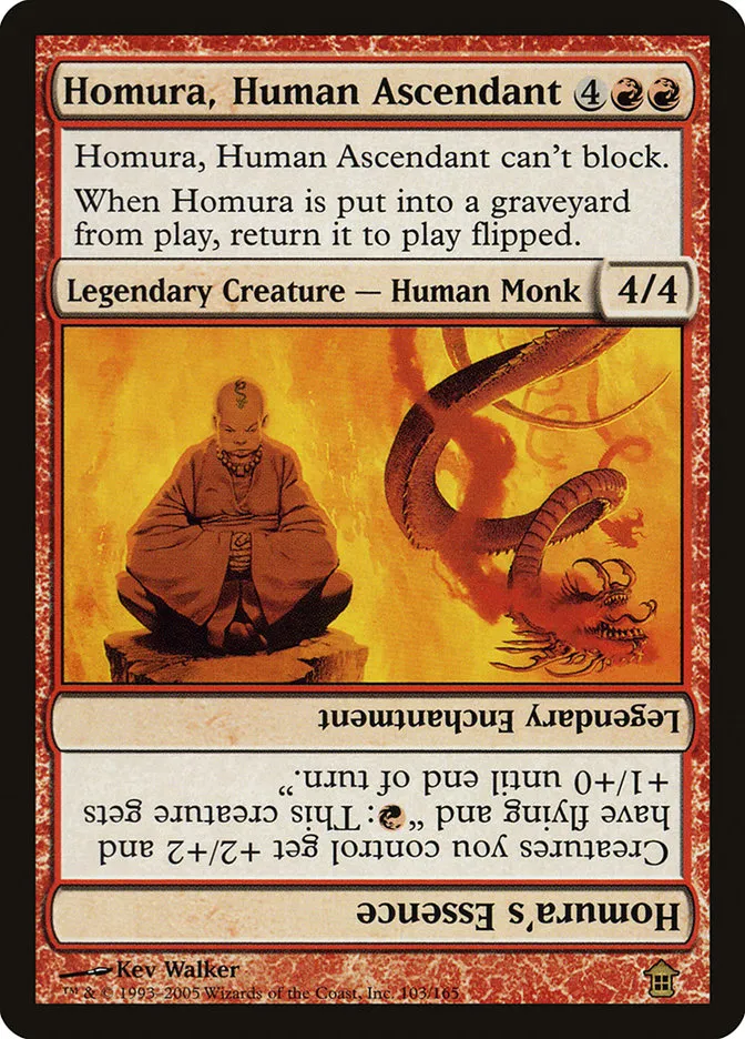 Homura, Human Ascendant // Homura's Essence Front Face