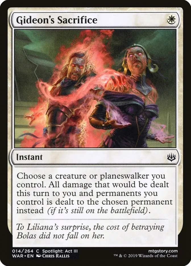 Gideon's Sacrifice Front Face