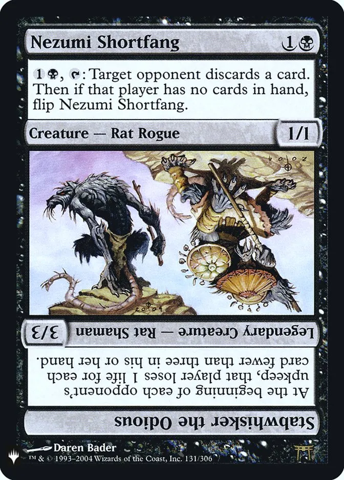Nezumi Shortfang // Stabwhisker the Odious Front Face