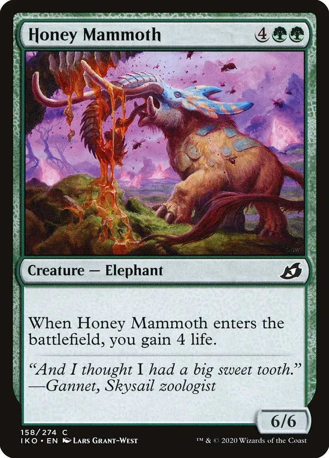 Honey Mammoth Front Face