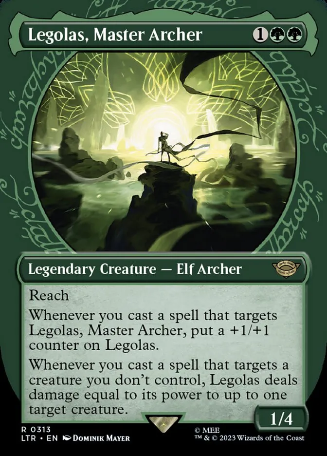 Legolas, Master Archer Front Face