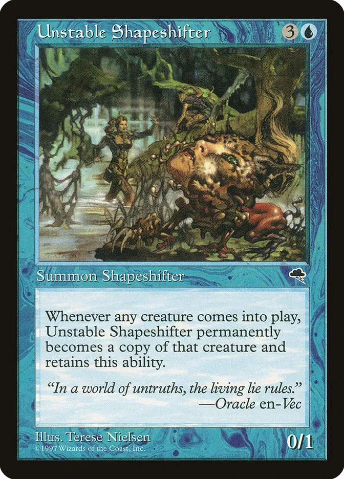 Unstable Shapeshifter Front Face