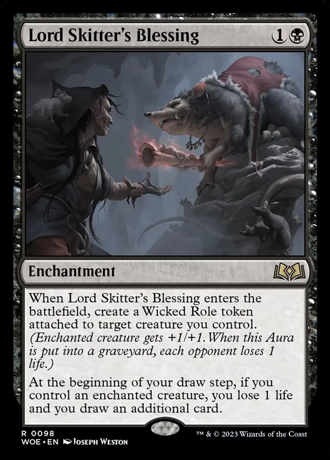 Lord Skitter's Blessing Front Face