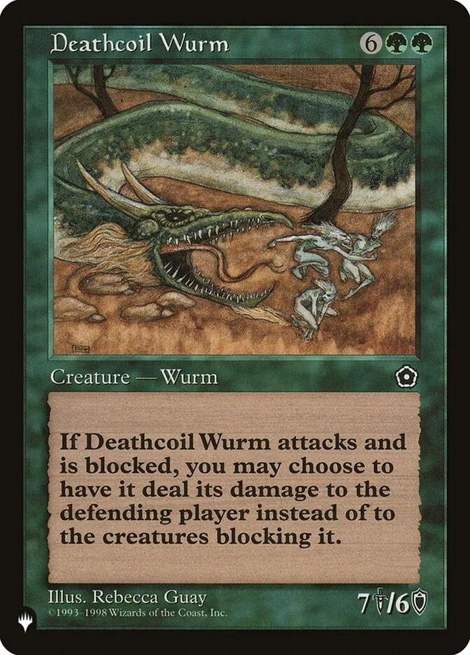 Deathcoil Wurm Front Face