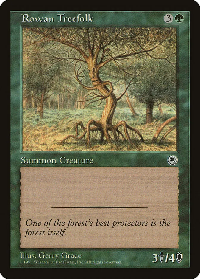 Rowan Treefolk Front Face