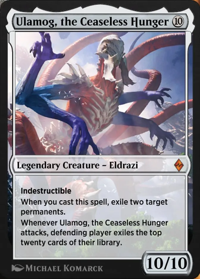 Ulamog, the Ceaseless Hunger Front Face