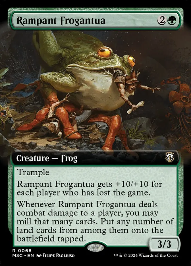 Rampant Frogantua Front Face