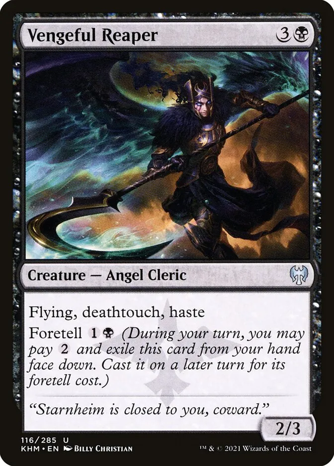 Vengeful Reaper Front Face