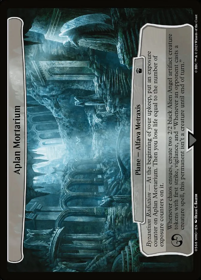 Aplan Mortarium Front Face