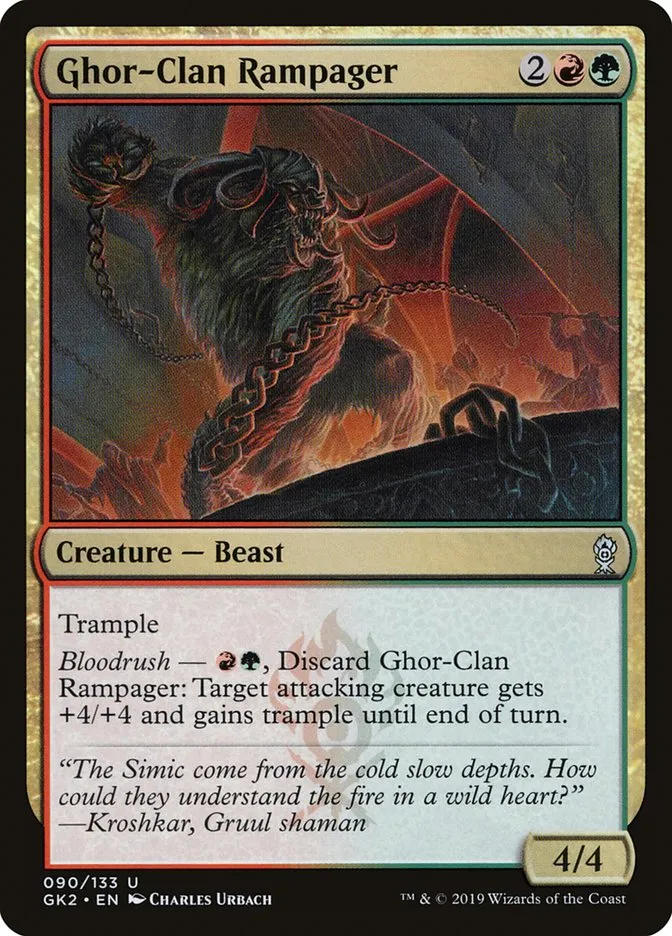 Ghor-Clan Rampager Front Face