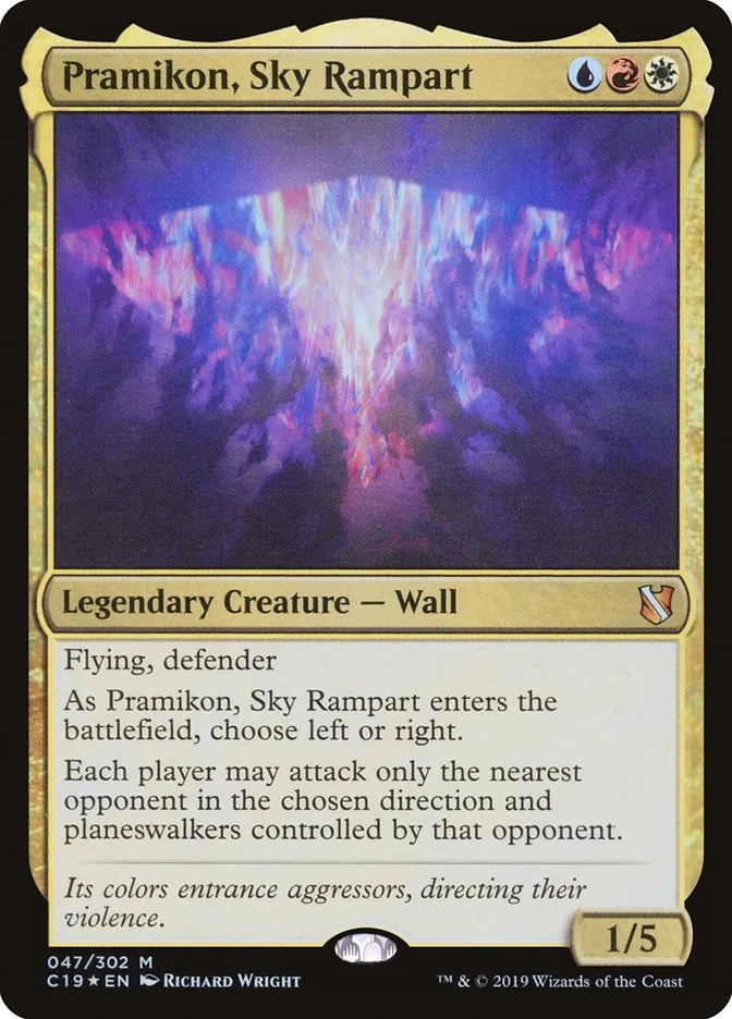 Pramikon, Sky Rampart Front Face
