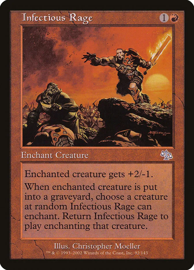 Infectious Rage Front Face