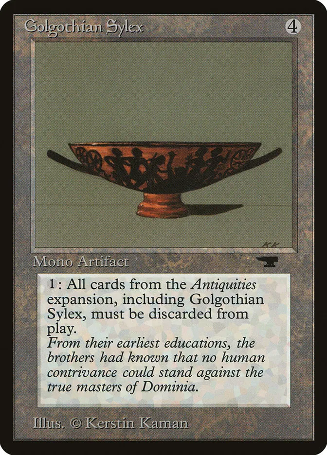 Golgothian Sylex Front Face