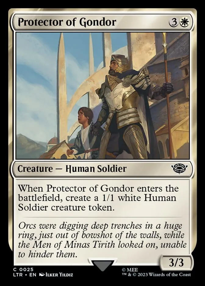 Protector of Gondor Front Face