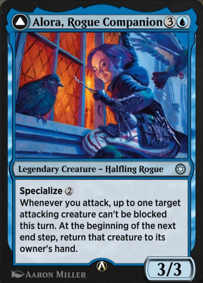 Alora, Rogue Companion Front Face