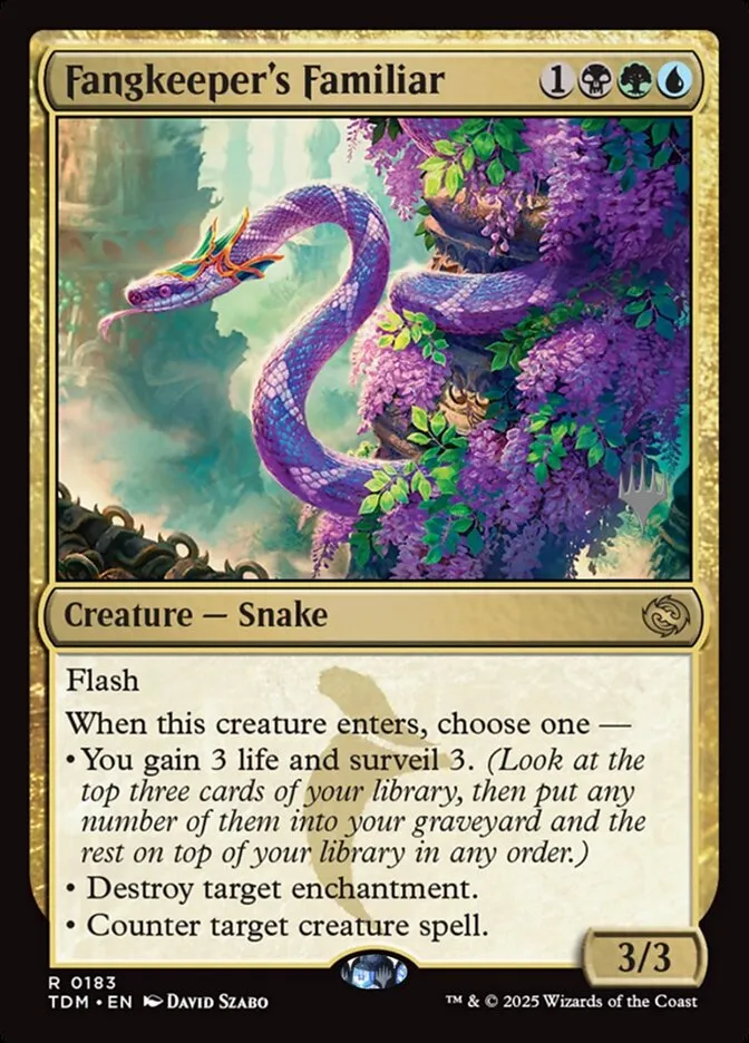 Fangkeeper's Familiar Front Face