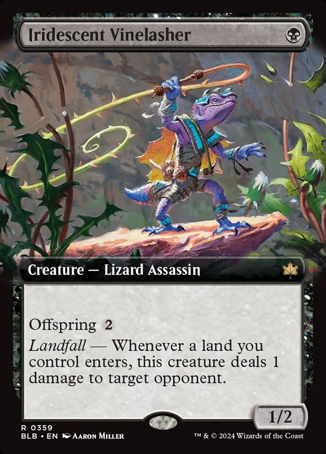 Iridescent Vinelasher Front Face