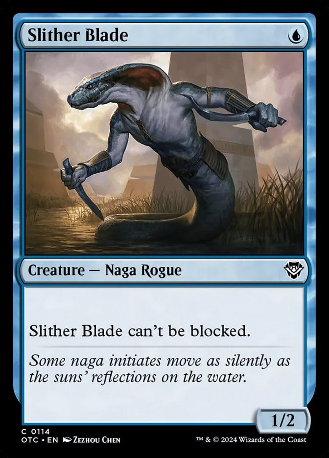 Slither Blade Front Face