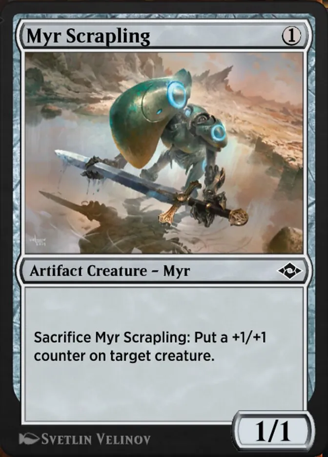 Myr Scrapling Front Face