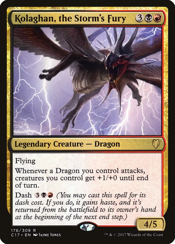 Kolaghan, the Storm's Fury Front Face