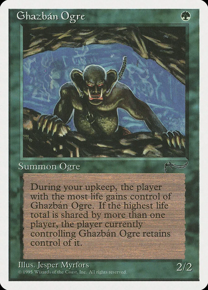 Ghazbán Ogre Front Face