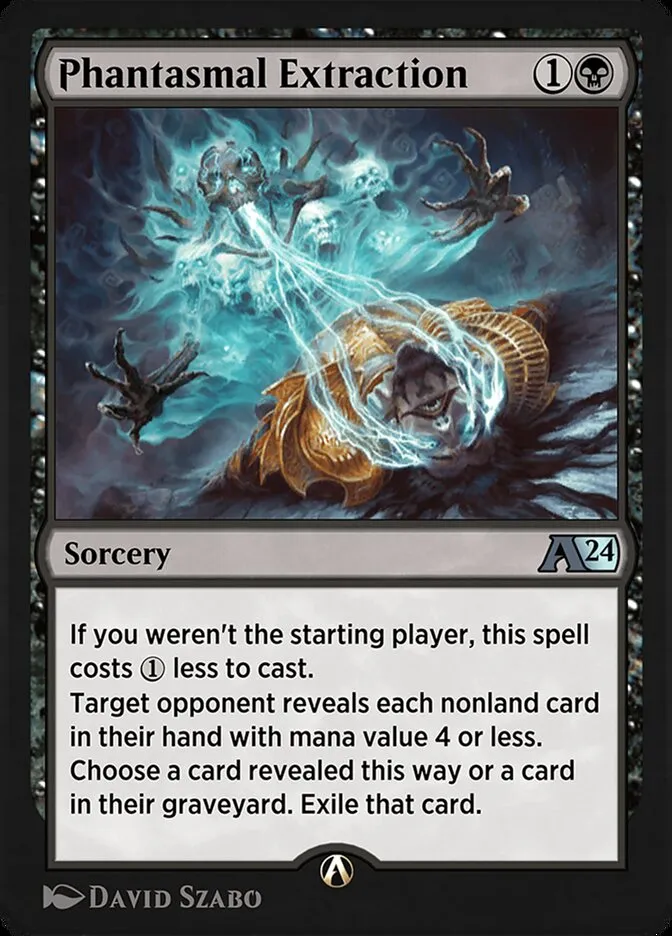 Phantasmal Extraction Front Face