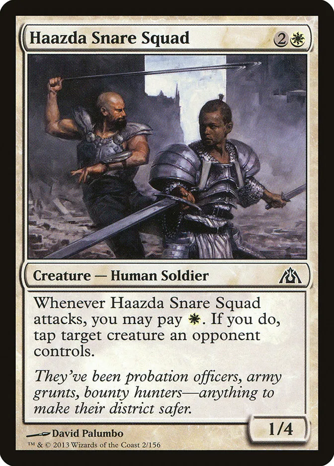 Haazda Snare Squad Front Face