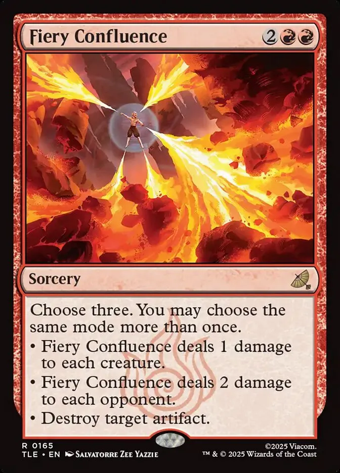 Fiery Confluence Front Face